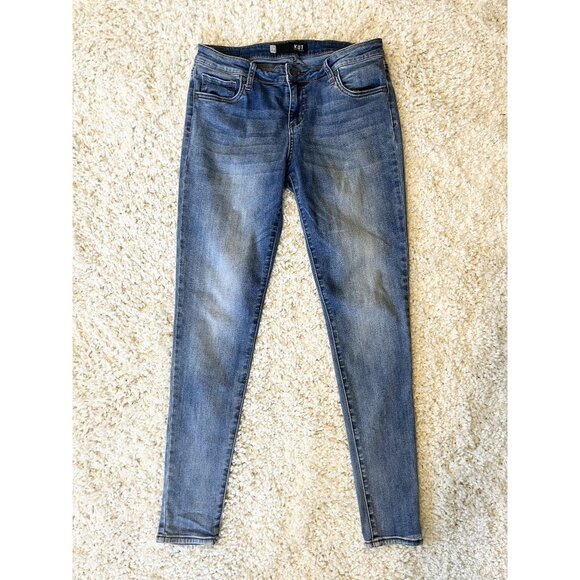 Kut From The Kloth Skinny Jeans Medium Wash 6 - Picture 1 of 3
